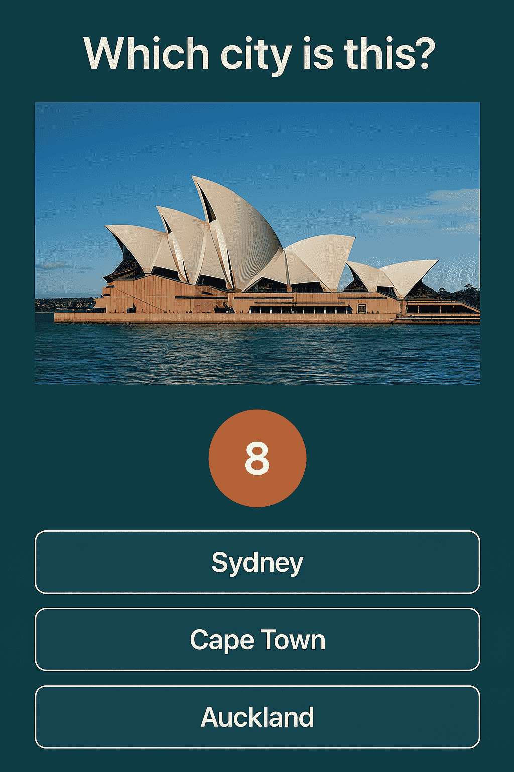 CityGuessr Quiz App